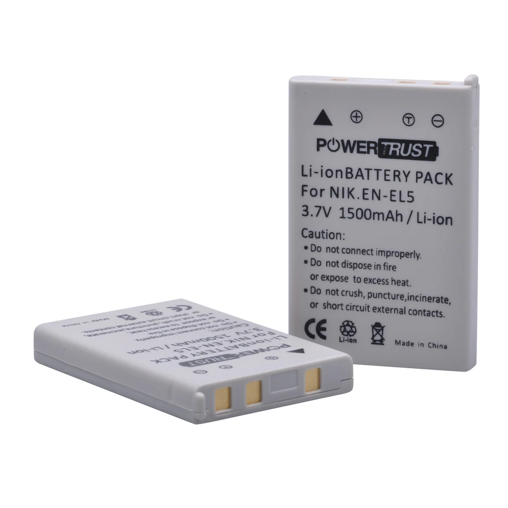 1500mAh EN-EL5 en-el5 li-ion battery battery camera for NIKON Coolpix P530 P520 P510 P100 P500 P6000 P5100 P5000 P80 P90
