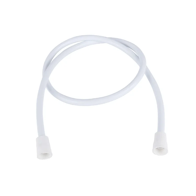 High temperature resistant brass iron abs white knitted pvc shower hose plumbing hose