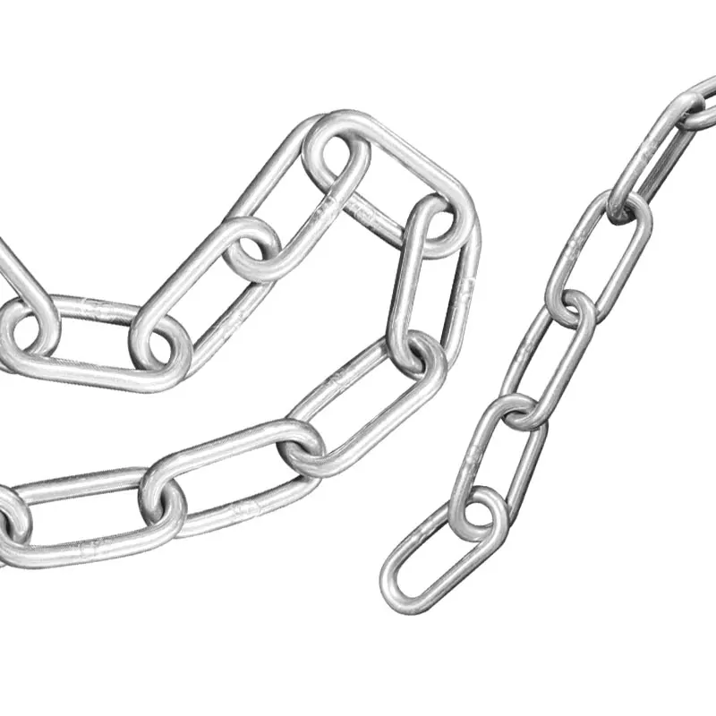 6mm Din5685A galvanized chain grade 30 short link chain