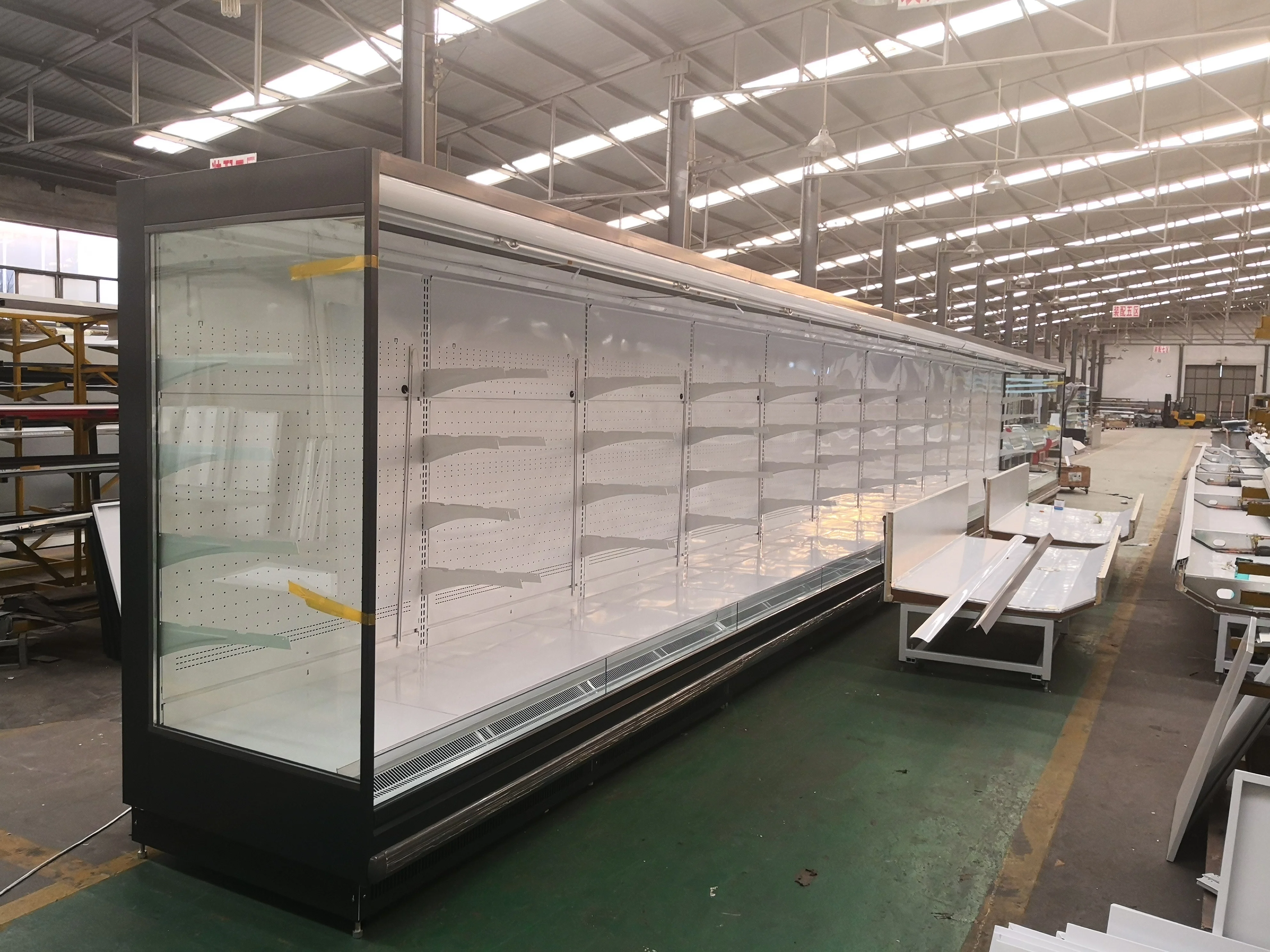Fruit Vegetables Display Chiller Restaurant Refrigeration Food Display Refrigerator