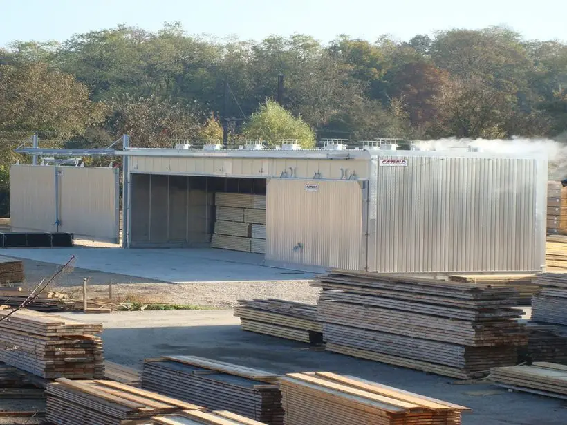 Wood Drying Machine Wood Floor Drying Kiln Heat Treatment Kiln