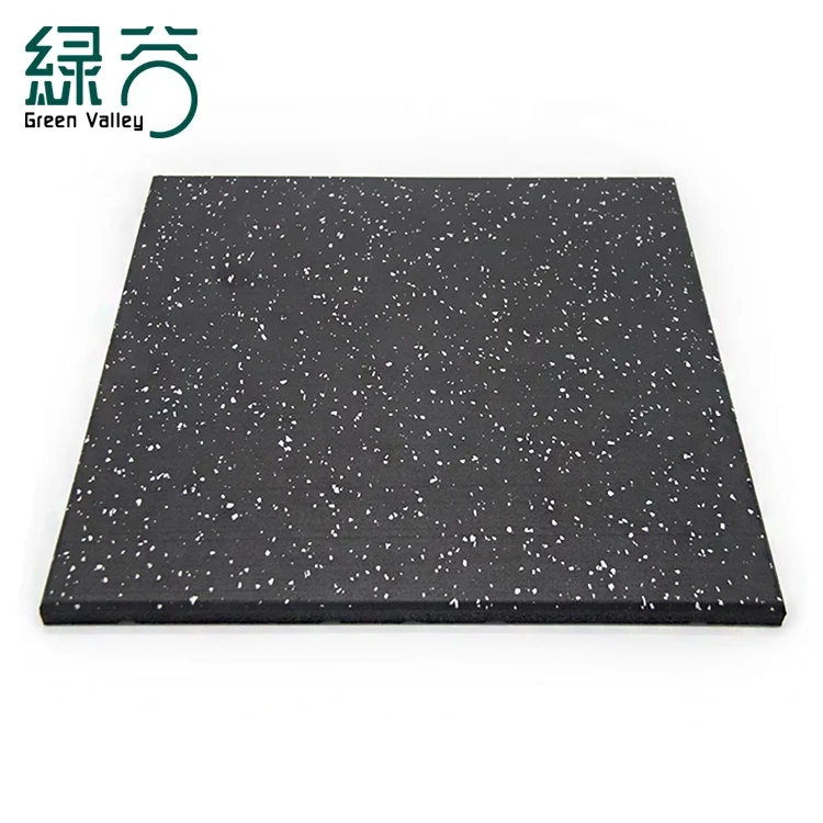 Anti Slip Indoor High Density Hot Sale Fire Resistance SBR EPDM Gym Rubber Floor Mat