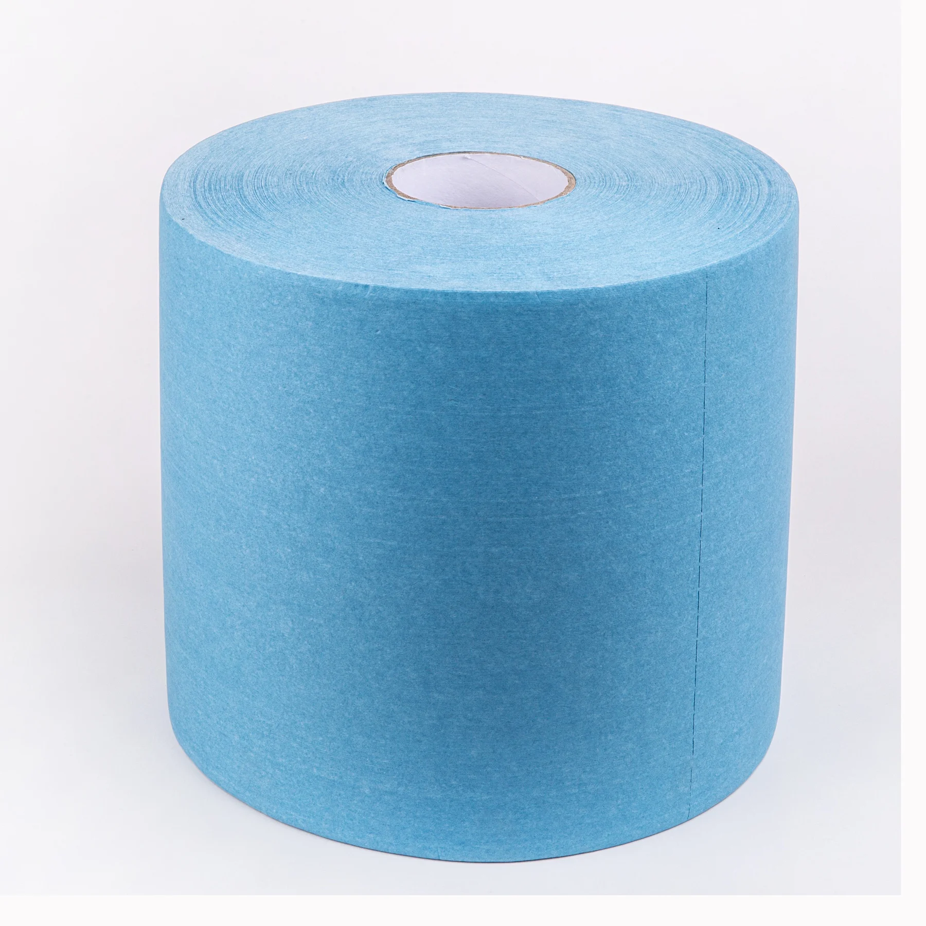 Multi-purpose LInt free woodpulp and PET industrial rags paper towels roll