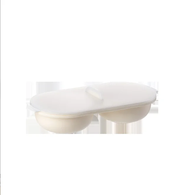 Microwave Oven Boiled Egg Cup Clear Water Poached Egg Maker Home Use Fast Non Stick Omelette Hot Spring Egg Mold