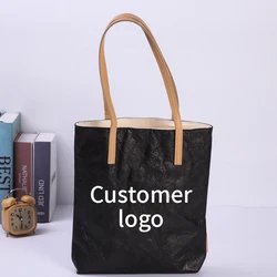 Reusable Tote Bag Waterproof Durable Dupont Tyvek Paper Shopping Bag