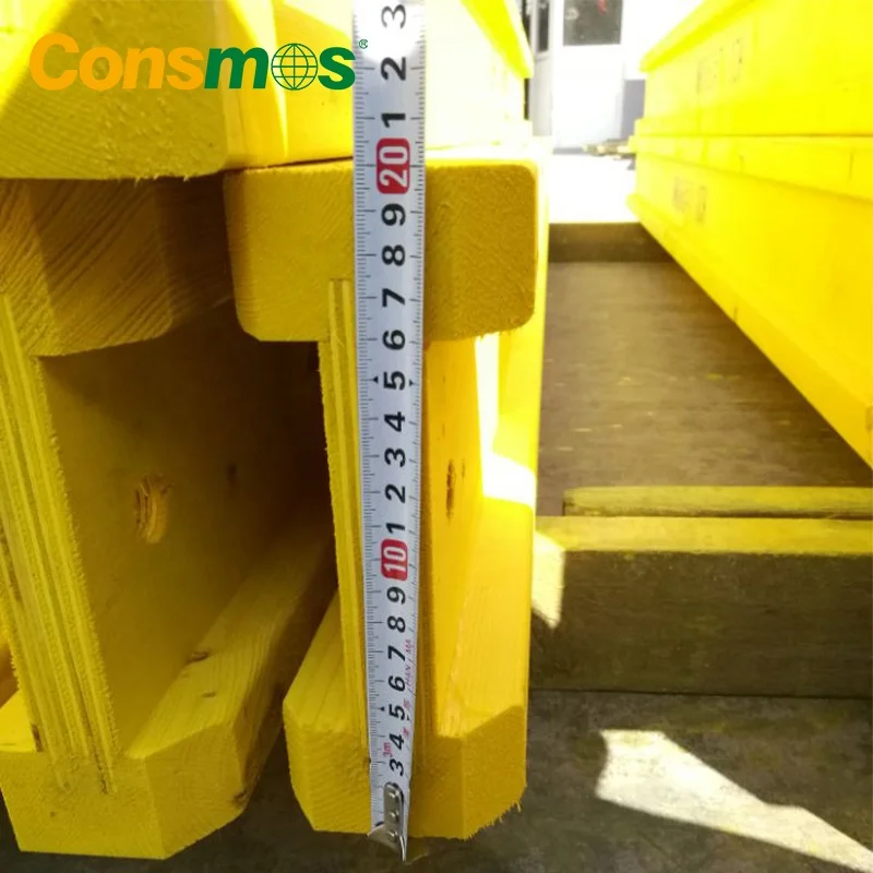 Consmos Doka Shuttering Formwork Spruce/Pine I-Joist H20 Wood Beam Formwork for Construction