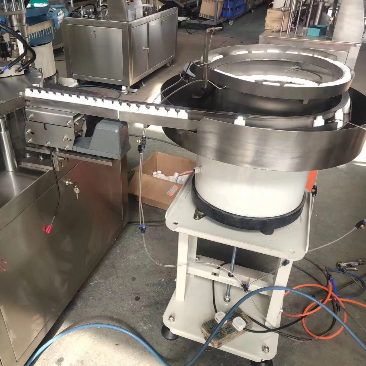 Cyanoacrylate adhesive 502 super glue liquid filling and capping machine for plastic bottle