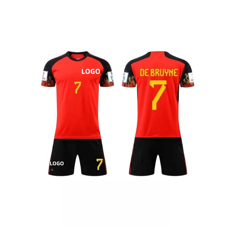 2024 Soccer Jerseys Thai Quality Away 2025 Football Shirt EURO Men Belgium Soccer Jersey Uniform Kit