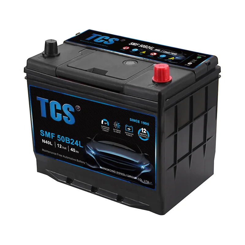 Super Power Japanese Jis Cars/Vehicle 340 Cca 32 Ah 50B24L N40L 12 Volt Battery For Excavators
