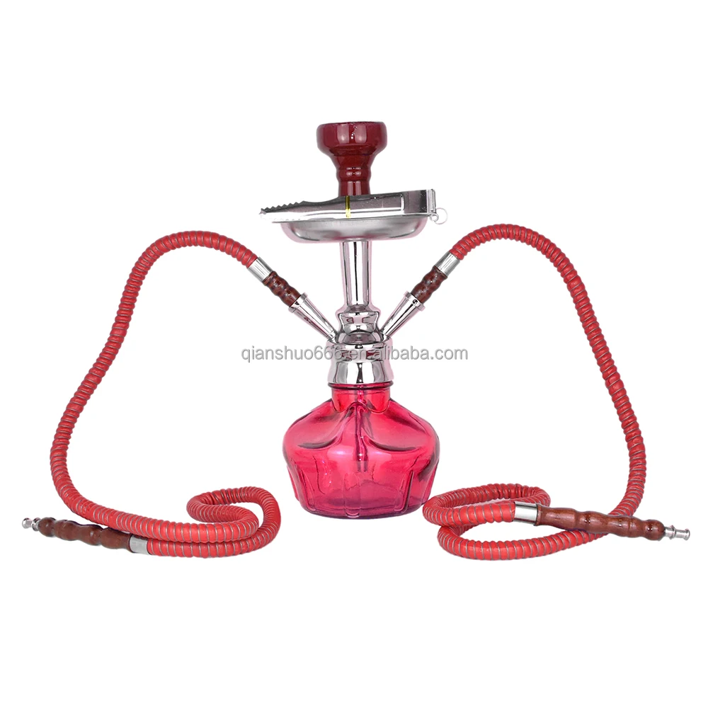 Hot sale factory good quality zinc alloy Mya hookah shisha nargile chicha with cage in stock hookah with 2 hoses