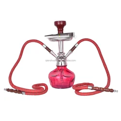 Hot sale factory good quality zinc alloy Mya hookah shisha nargile chicha with cage in stock hookah with 2 hoses