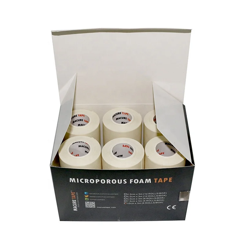 Лента Macure многофункциональная в блистере для удлинения ресниц, уход за ногами, Водонепроницаемая спортивная лента из пеноматериала для защиты от трения, высоких каблуков