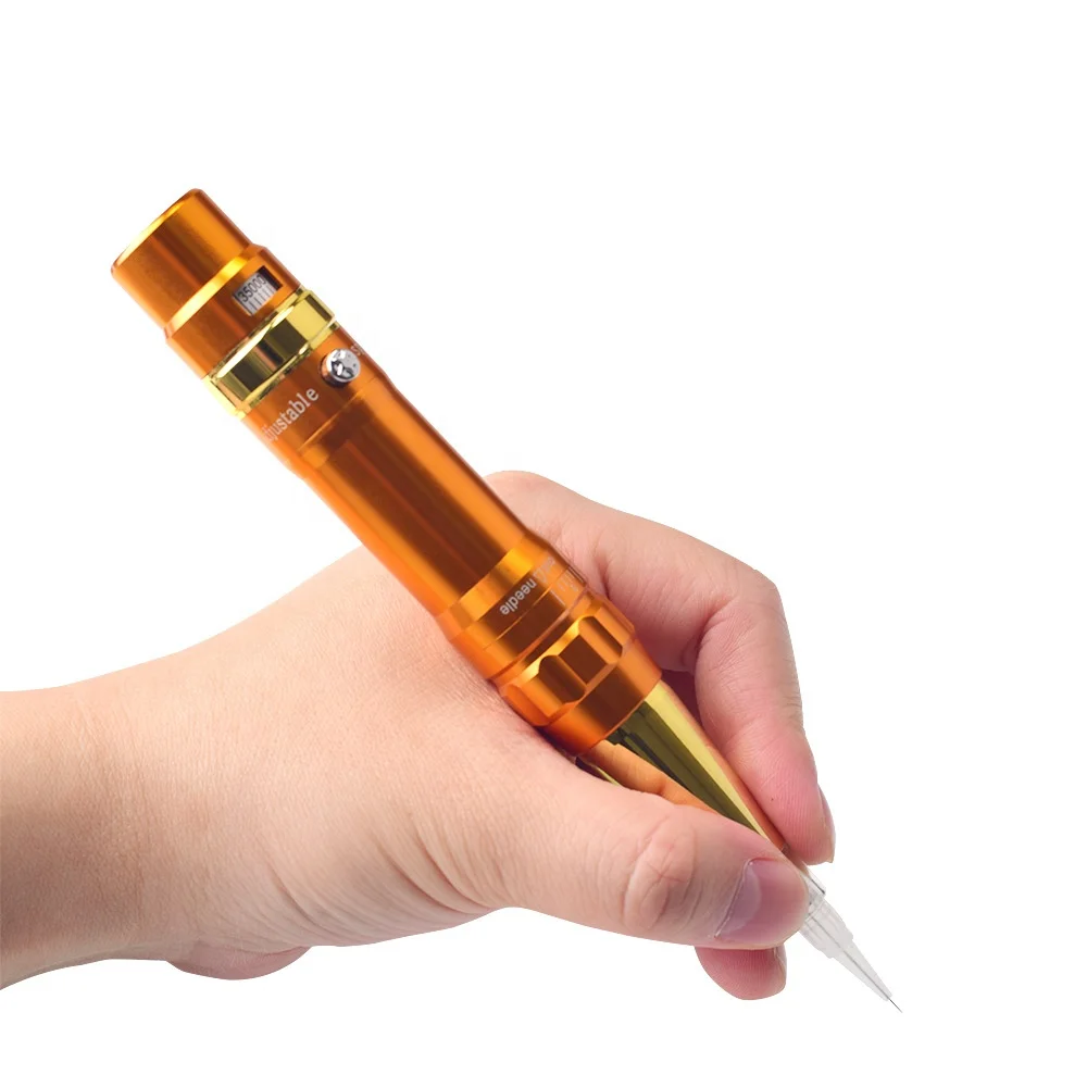 Wireless PMU Permanent Makeup Tattoo Machine Tattoo Pen With Rechargeable Battery