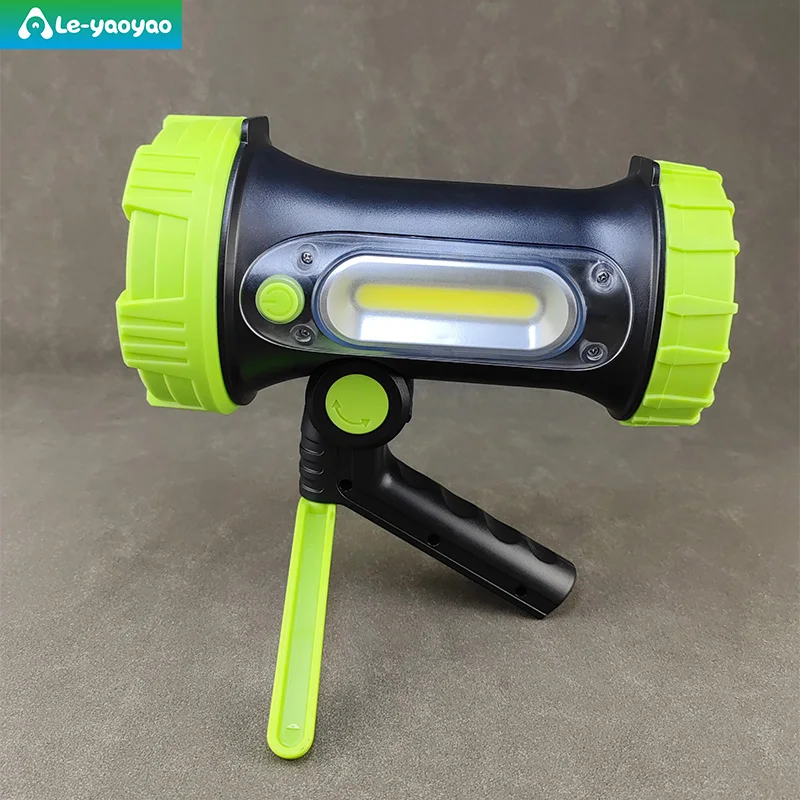 portable rechargeable searchlight 10W Super Bright USB Rechargeable LED Handheld Search Light Outdoor Waterproof Torch Light