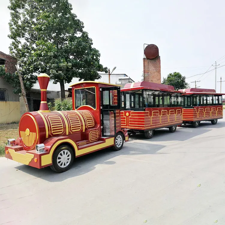 Electrical trains playground used amusement park rides small amusement park trains for sale