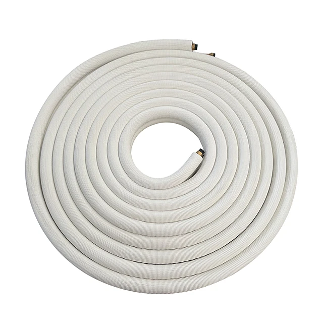 1/4-1/2 Pre-insulated Copper Pipe Line Set  30m