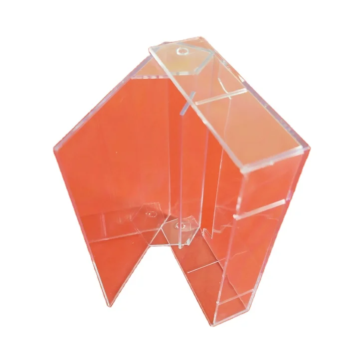 Портативная универсальная акриловая прозрачная коробка для кассеты с пустой оболочкой, пустая аудиолента, проигрыватель, видео, телефонная кассета, внешний корпус