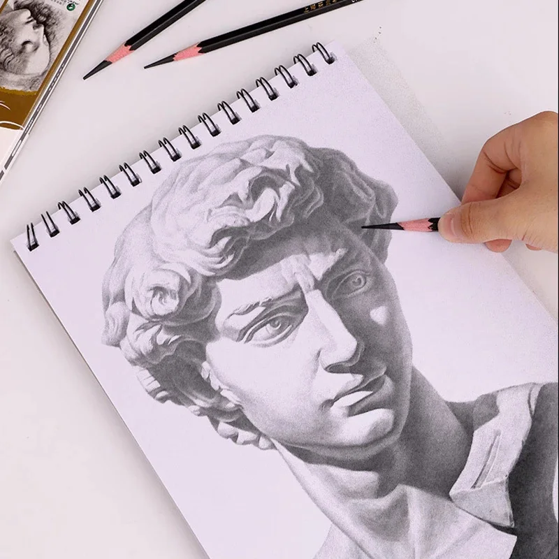 Maries Professional Sketch Pencils Drawing HB 2H B 2B 3B 4B 5B 6B 7B 8B 10B 12B 14B Hard Medium Soft Charcoal Art Stationery