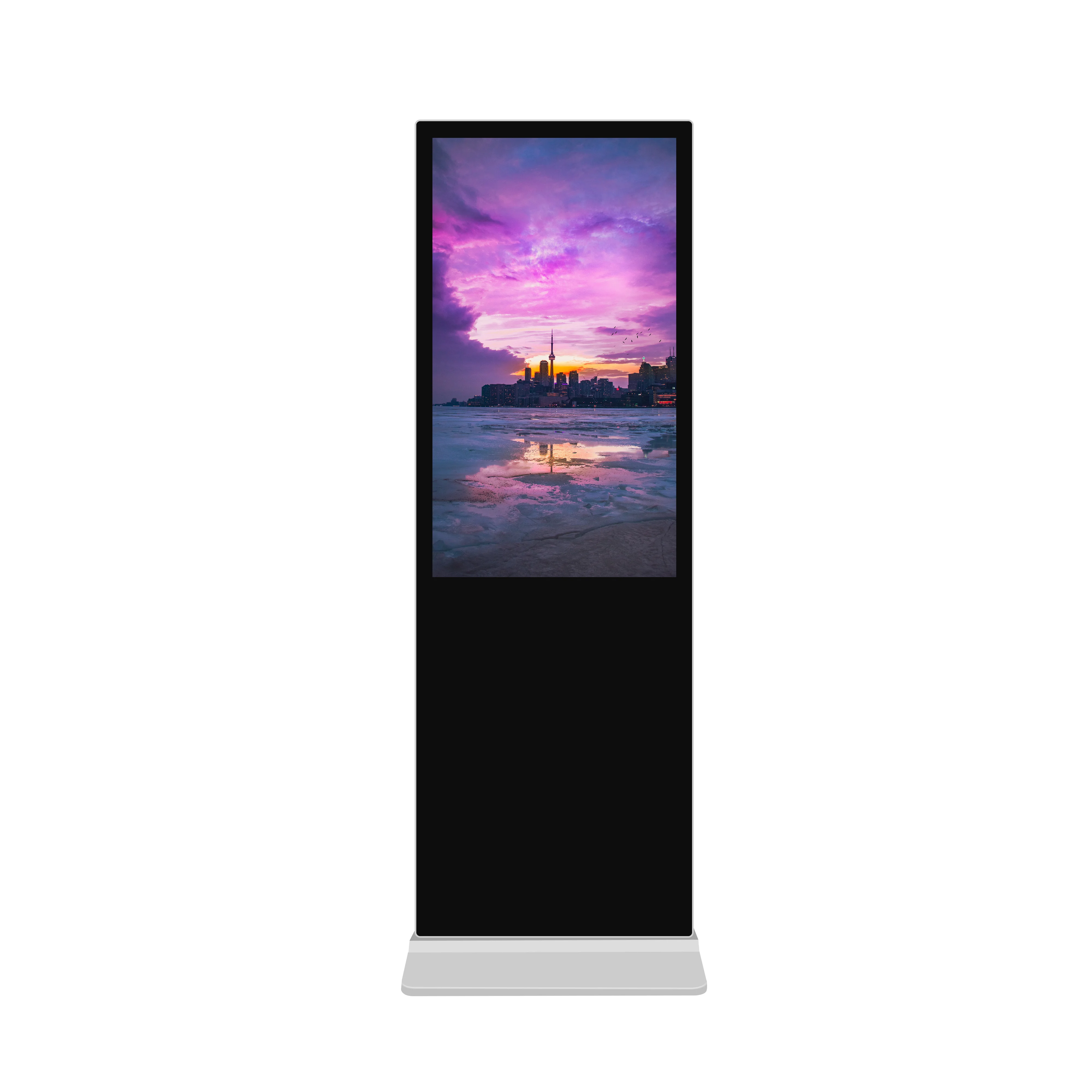 
50' Vertical Digital Signage / Advertising Display Player / Open frame Touch screen / multi touch kiosk 