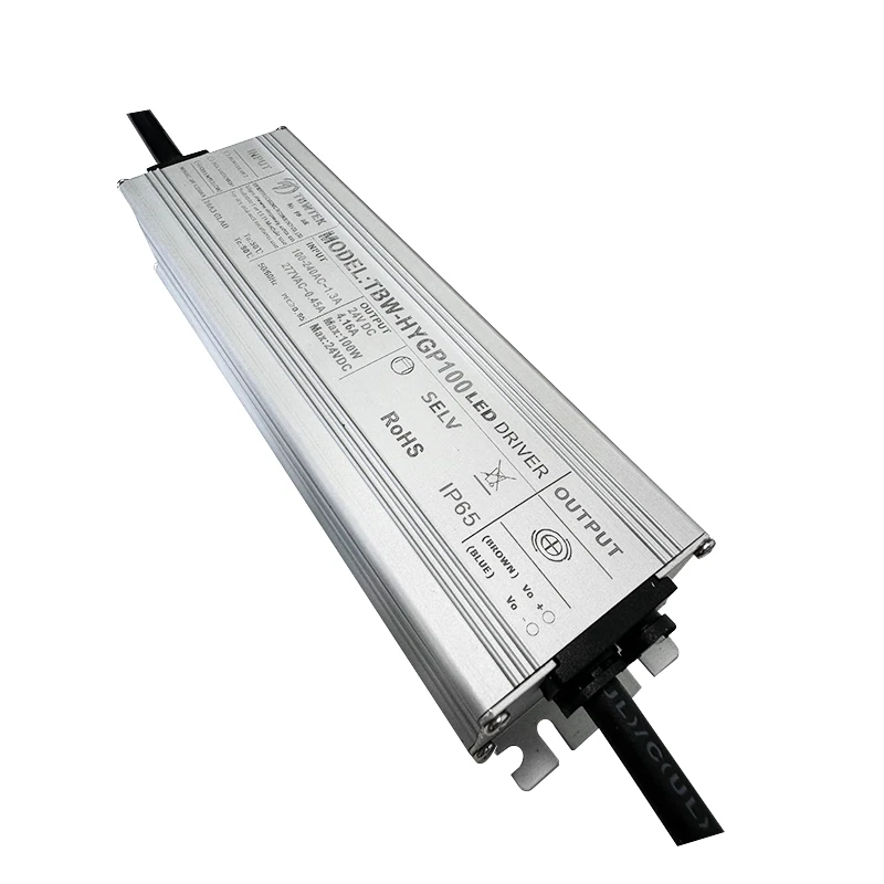 Flicker Free Led Driver Power Supply Ballast AC85V-265V Outdoor Street Lamp Floodlight Spotlight Waterproof Transformer 100W
