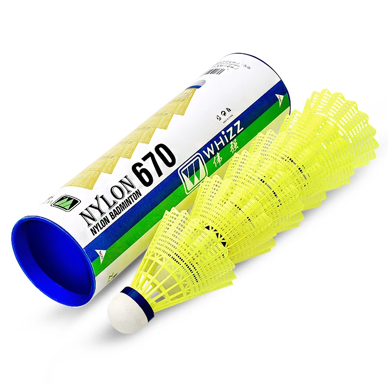 nylon shuttle badminton ball tube