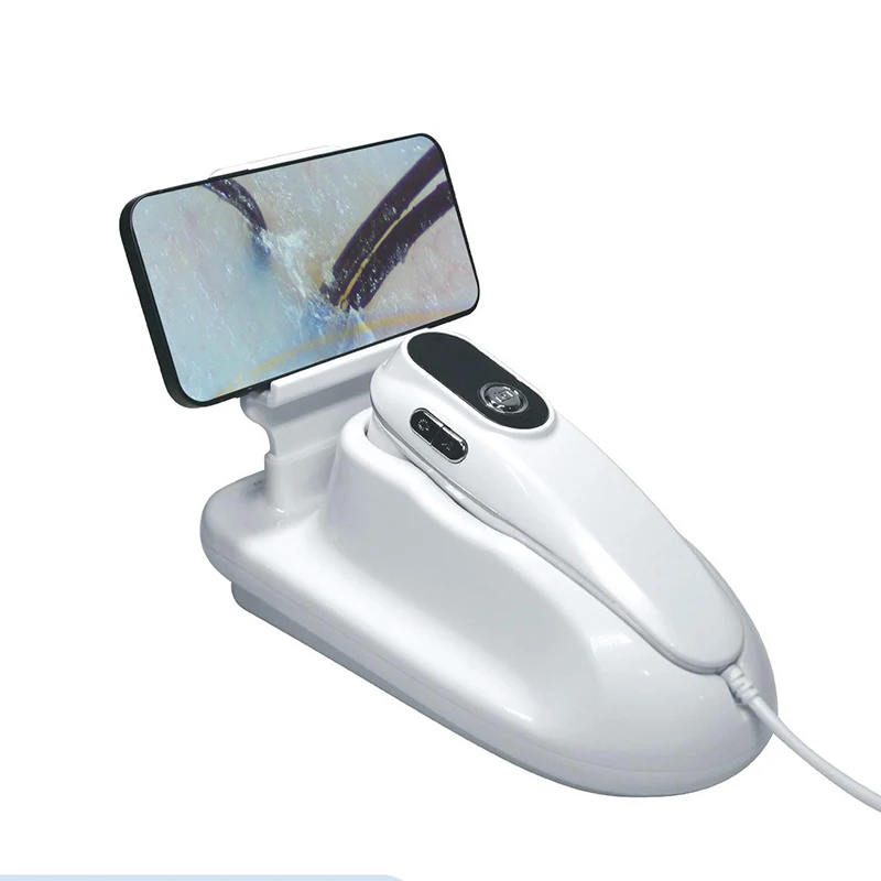Улучшенный анализатор кожи 50x/200x Usb-детектор головы микроскоп для тестирования волосяного фолликула умная цифровая