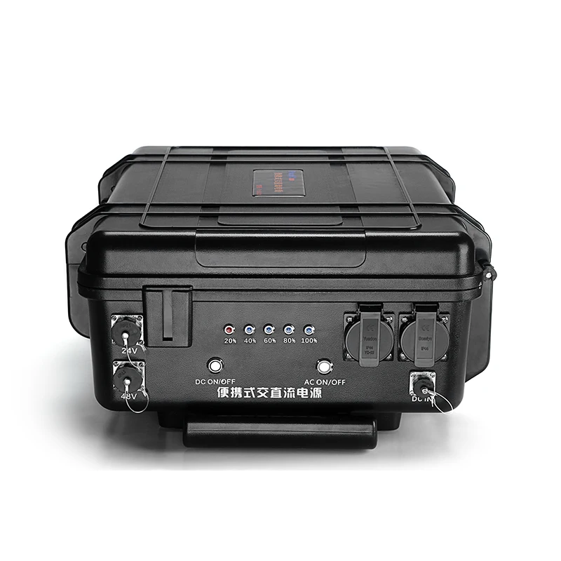 PUXICOO Professional Outdoor Portable Battery Pack 3000W Emergency Battery Pack AC Generator