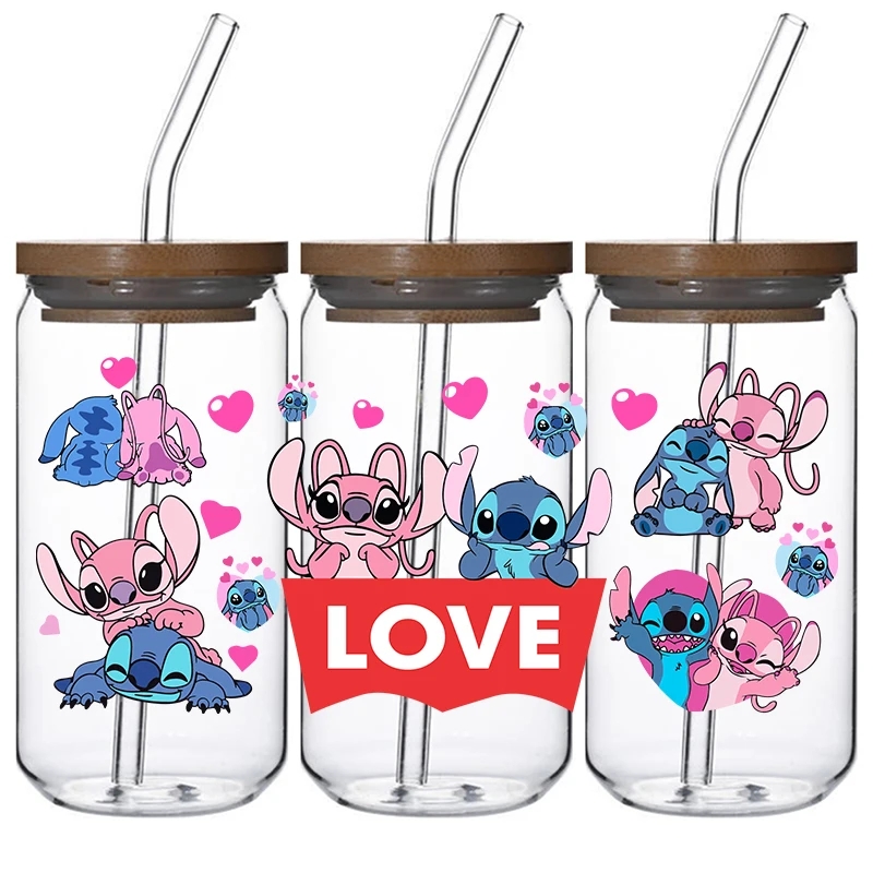 USA Warehouse BPA Free Reusable Jelly 16oz Acrylic Plastic Cup Soda Beer Can Cold Cup with Lid and Straw for Uv Dtf Wraps