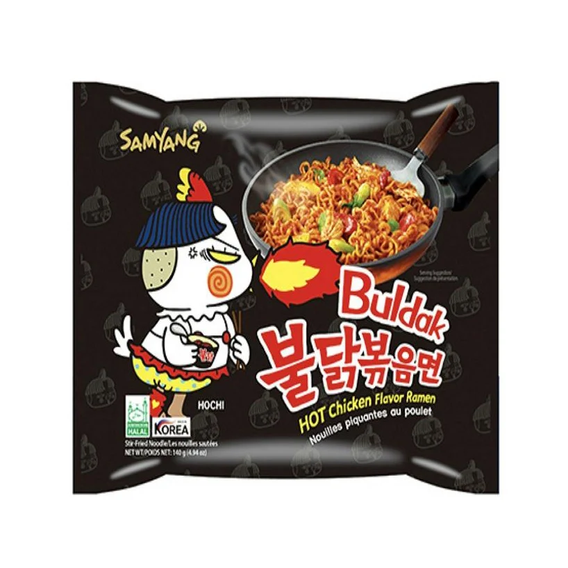 Top Brand Good Price Delicious Fried Bulk Korean Supplier Factory Direct Hot Sale Spicy Chicken Instant Soup Noodles