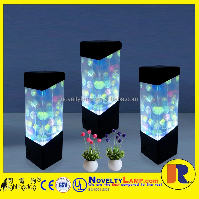 Usb Socket Led Mini Fish Tank Light Jellyfish Bedside Table Lighting Night Light