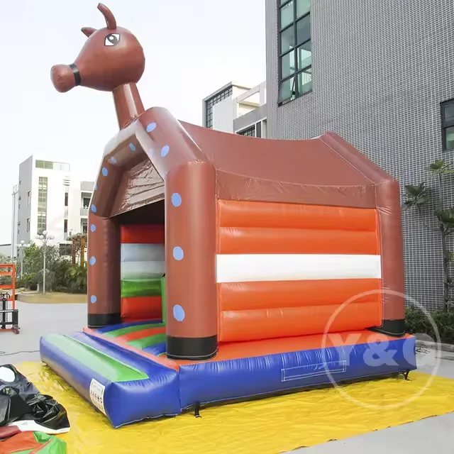 Y&G 13ft Custom Pvc Inflatable Bounce House| Donkey Theme Cheap Price Small Inflatable Bounce House| Inflatable Bounce House