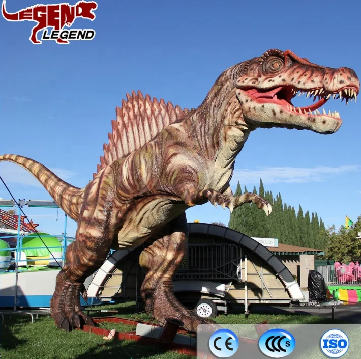 Zigong realistic dinosaur costume for theme park