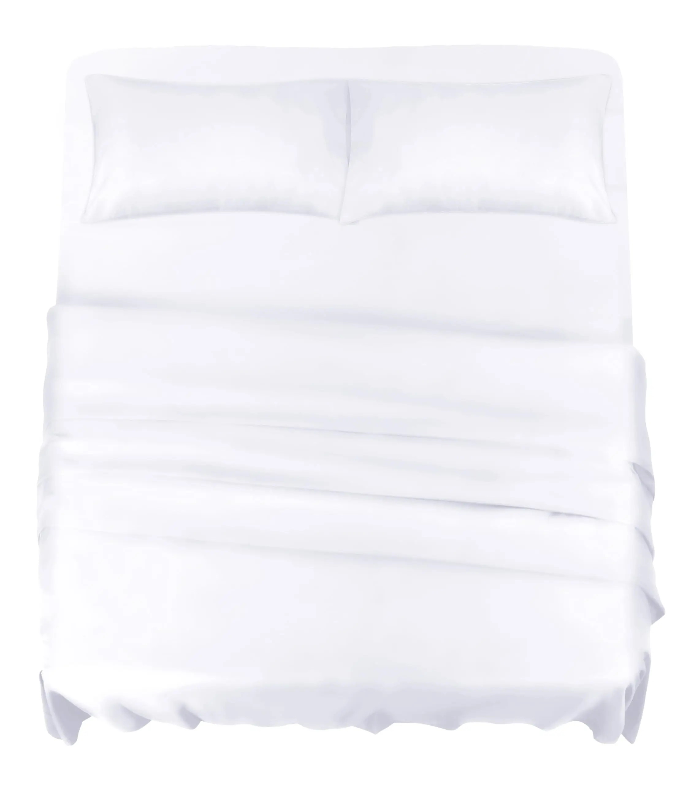 Microfiber 100% Polyester Solid Bed Sheet set Including Fitted Sheet Flat Sheet and Pillowcases