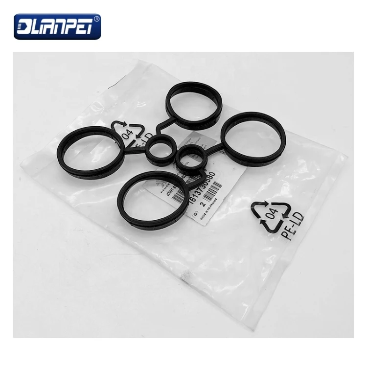 Wholesale 0249E6 0249E7 11127572851 Valve Cover Gasket For Peugeot 208 308 408 508 3008 RCZ For Citroen C4 C5 Seal Pad 1.6THP