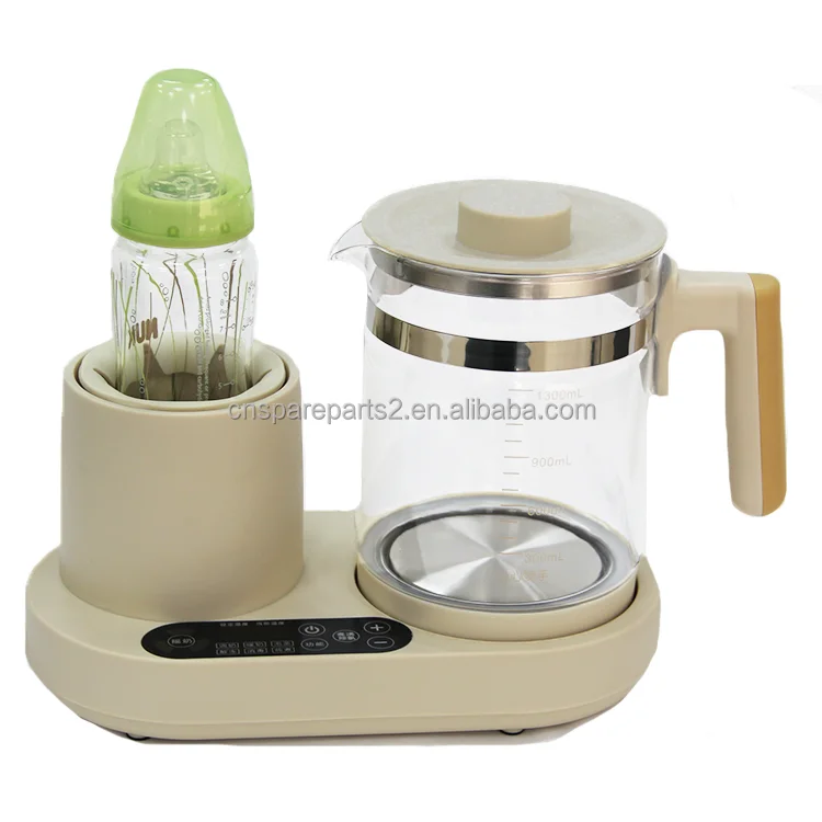 Best Selling High Borosilicate Glass Baby Milk Warmer Dispenser 72hours Constant Temperature Control Electric Milk Shaker Bottle