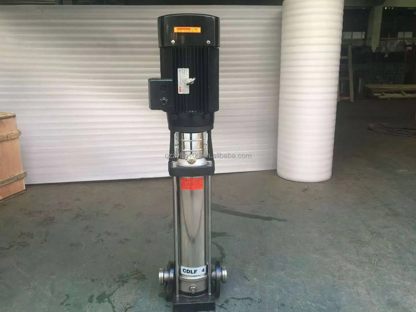 CDLF 50HZ High Pressure Stainless Steel Vertical Multistage Centrifugal Electric Booster Water Pump