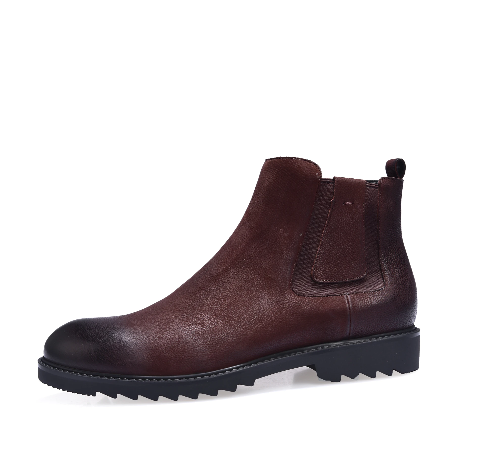 Hot Sale & High Quality Suede Warm-Up Leather Chelsea Boots Moto China Hiking Boots Big Red Boots Mschf