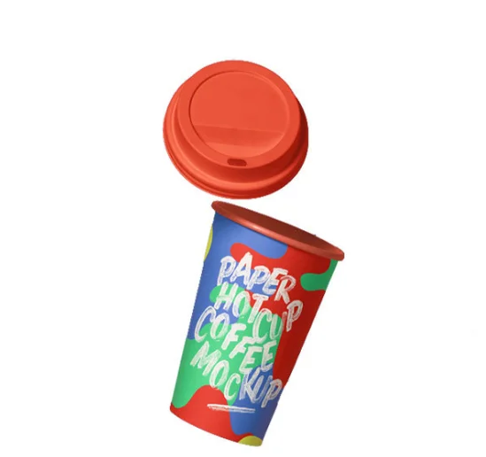 Одноразовая бутылка ПЭТ для напитков, сетка, красная чашка для грязного молока и чая