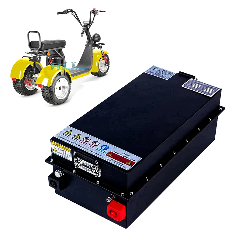 Tricycle Ncm 60V 72V 56Ah 112Ah 17S 20S 1P 2 P Box Lithium Prismatic Solar Battery lifepo4 Battery