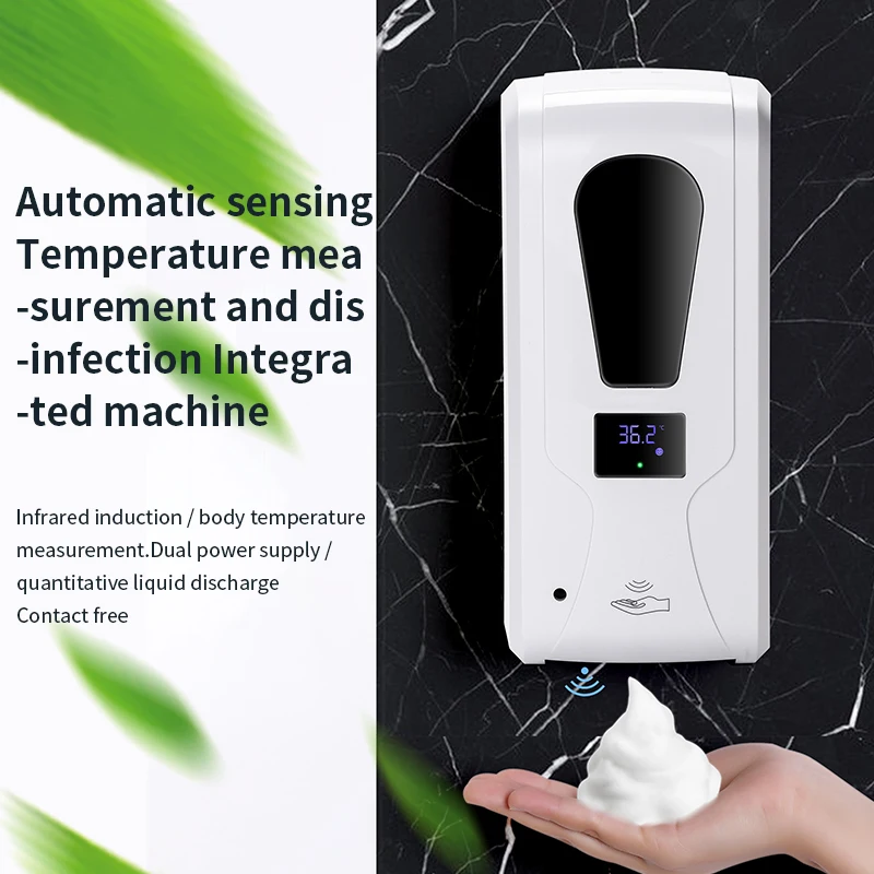 Intelligent Liquid Kitchen Soap Dispenser Aerosol Dispenser Automatic Spraying With UV Light
