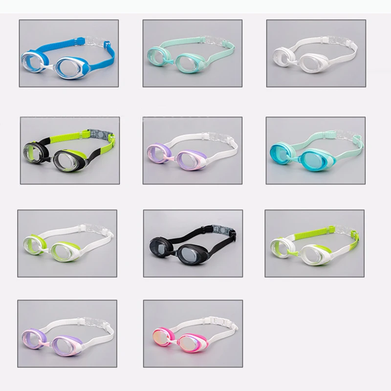 Waterproof Eye Protection Sports Eyewear Adult Children Silicone Swimming Glasses Kids Swimming Goggles