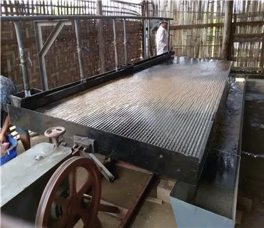 Gravity Concentration Wilfley Shaking Table for Gold Chrome Tin Cobalt Minerals Separation