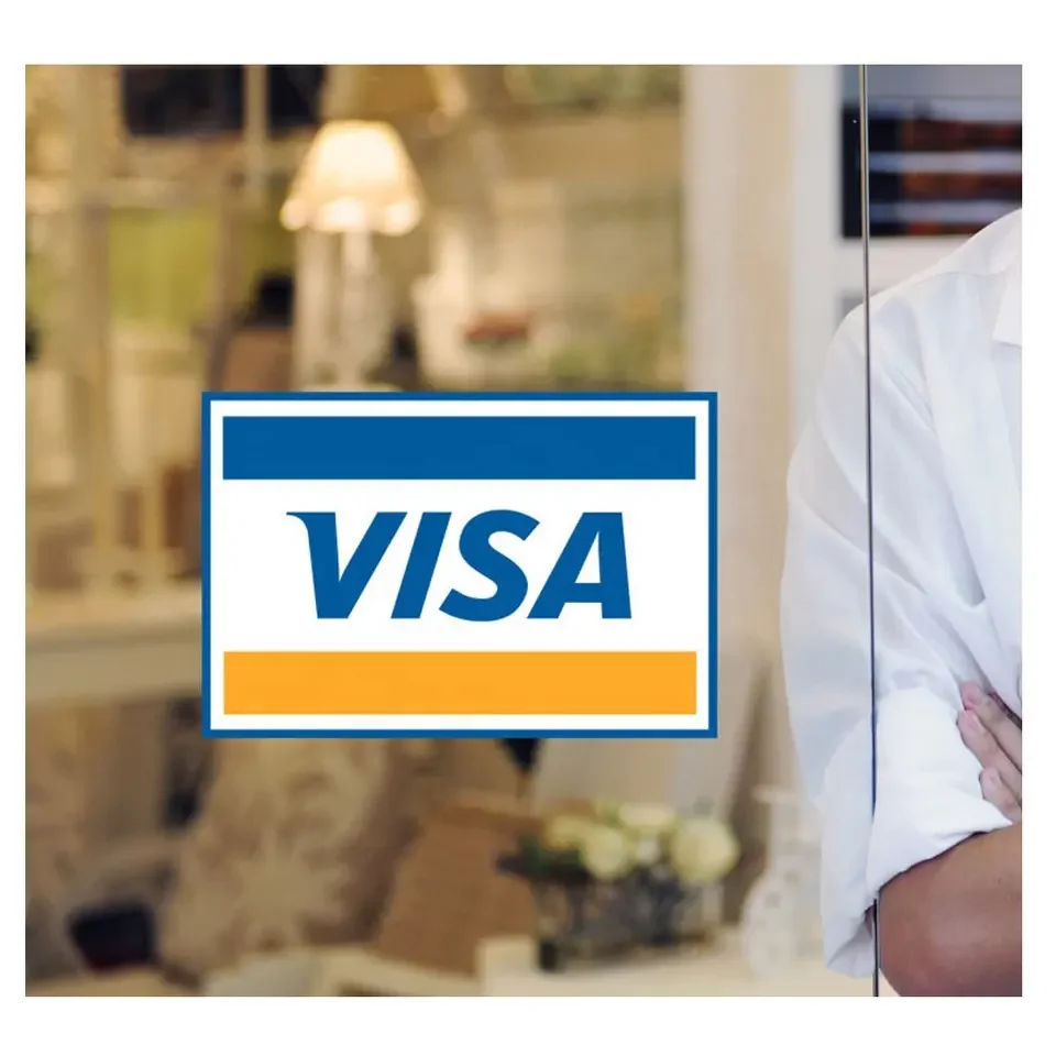 Custom Transparent Electrostatic Shop Car Window Decorative Static Cling Sticker No Glue Removable for Promotional Gifts