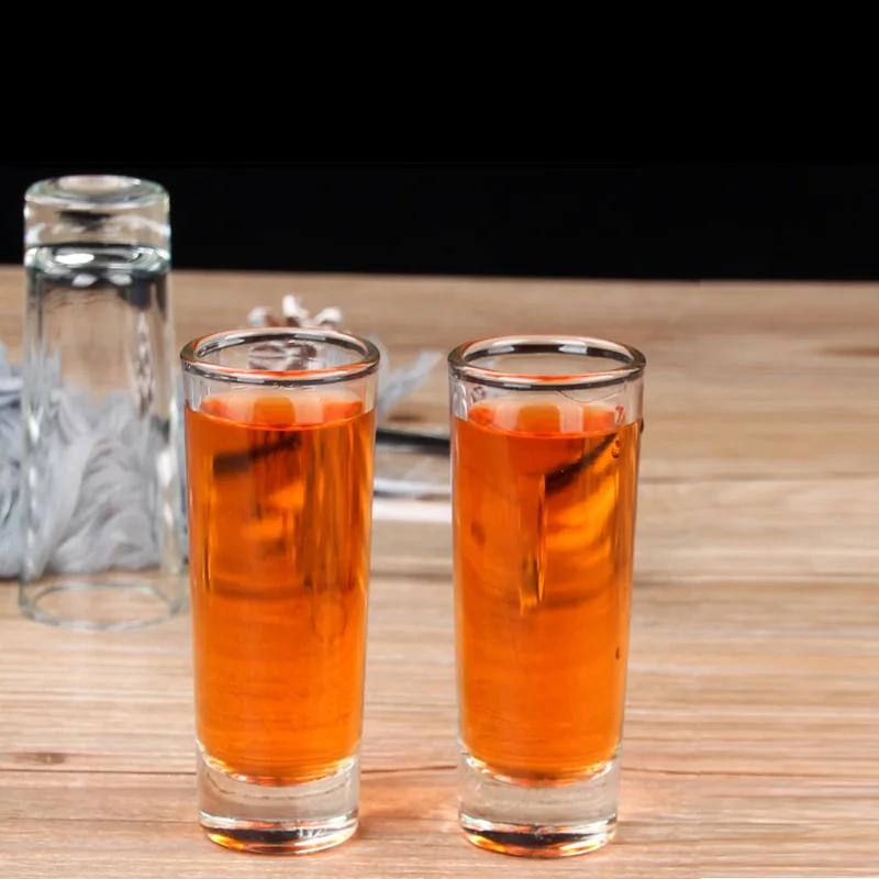 High Quality 60ml Shot Glass 2 Oz Bullet Wholesale Custom Shot Glasses For Home Restaurant.bar.hotel.wedding