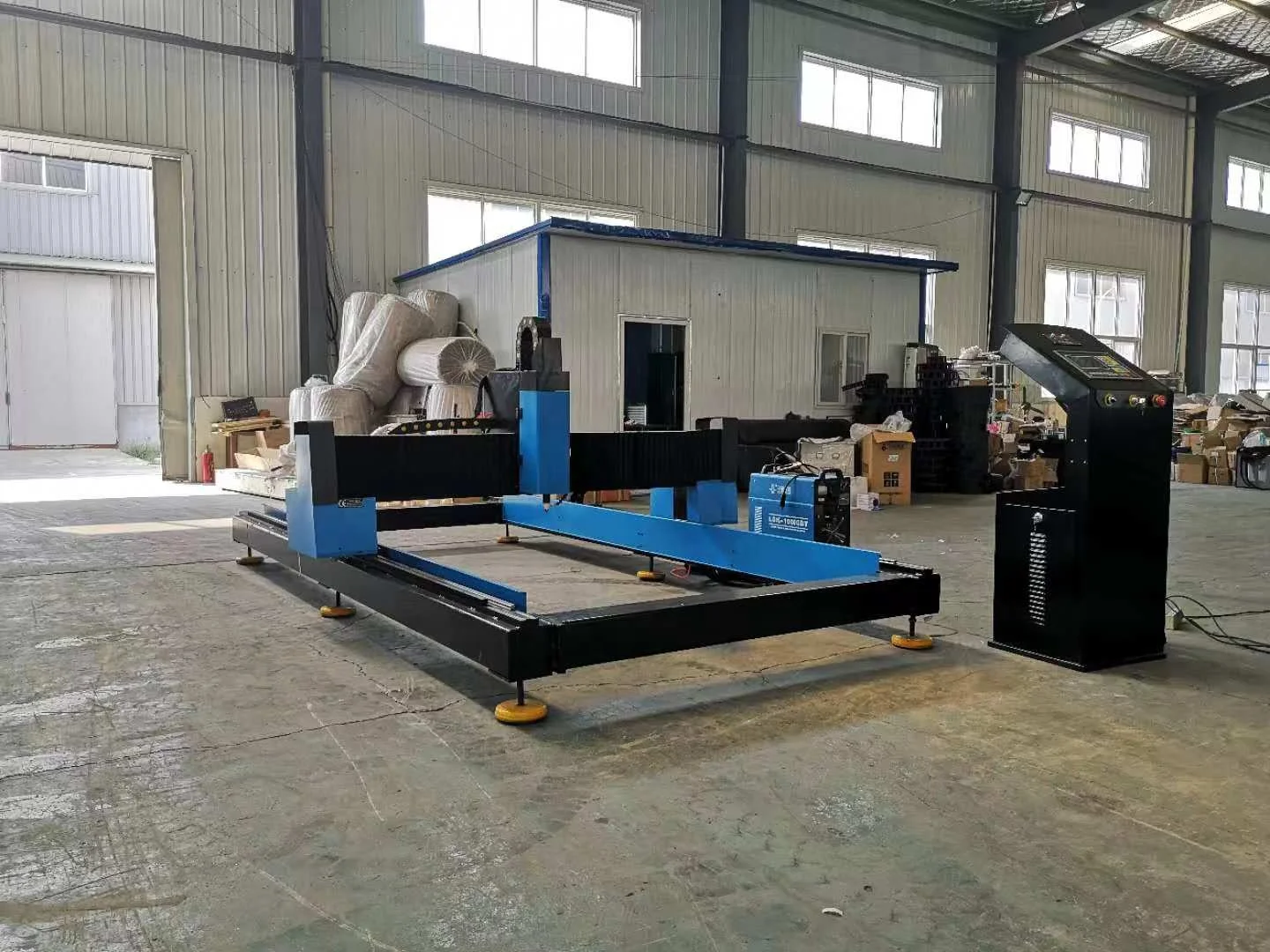 
1530 Small gantry plasma cutter machine for metal 
