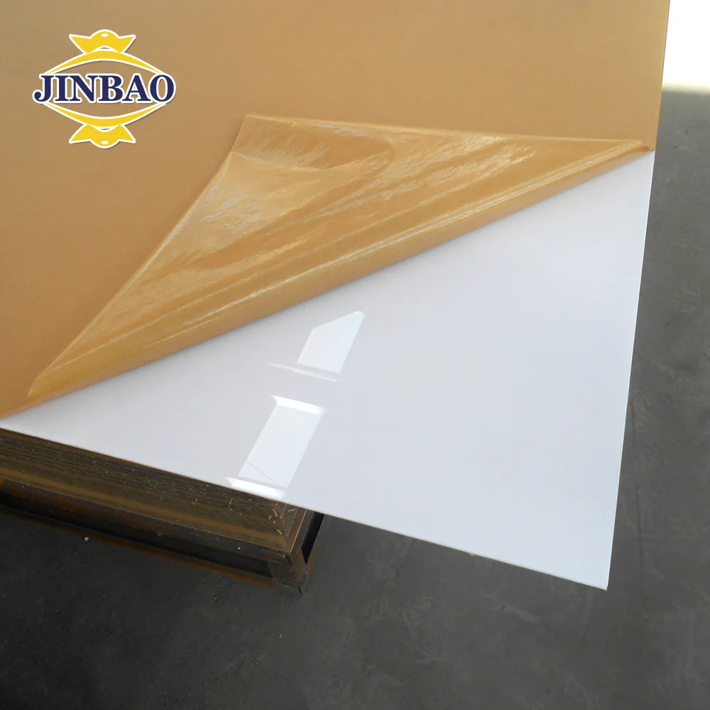 JINBAO manufacture supply raw virgin acrylic material best quality Strong impact resistance colorful acrylic mica sheet