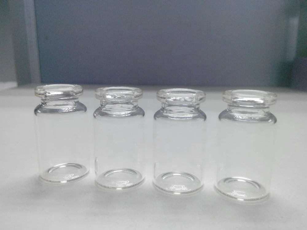Frosted Glass Pill Bottle 100ml 100cc Capsule Glass vial Clear glass vial with cork