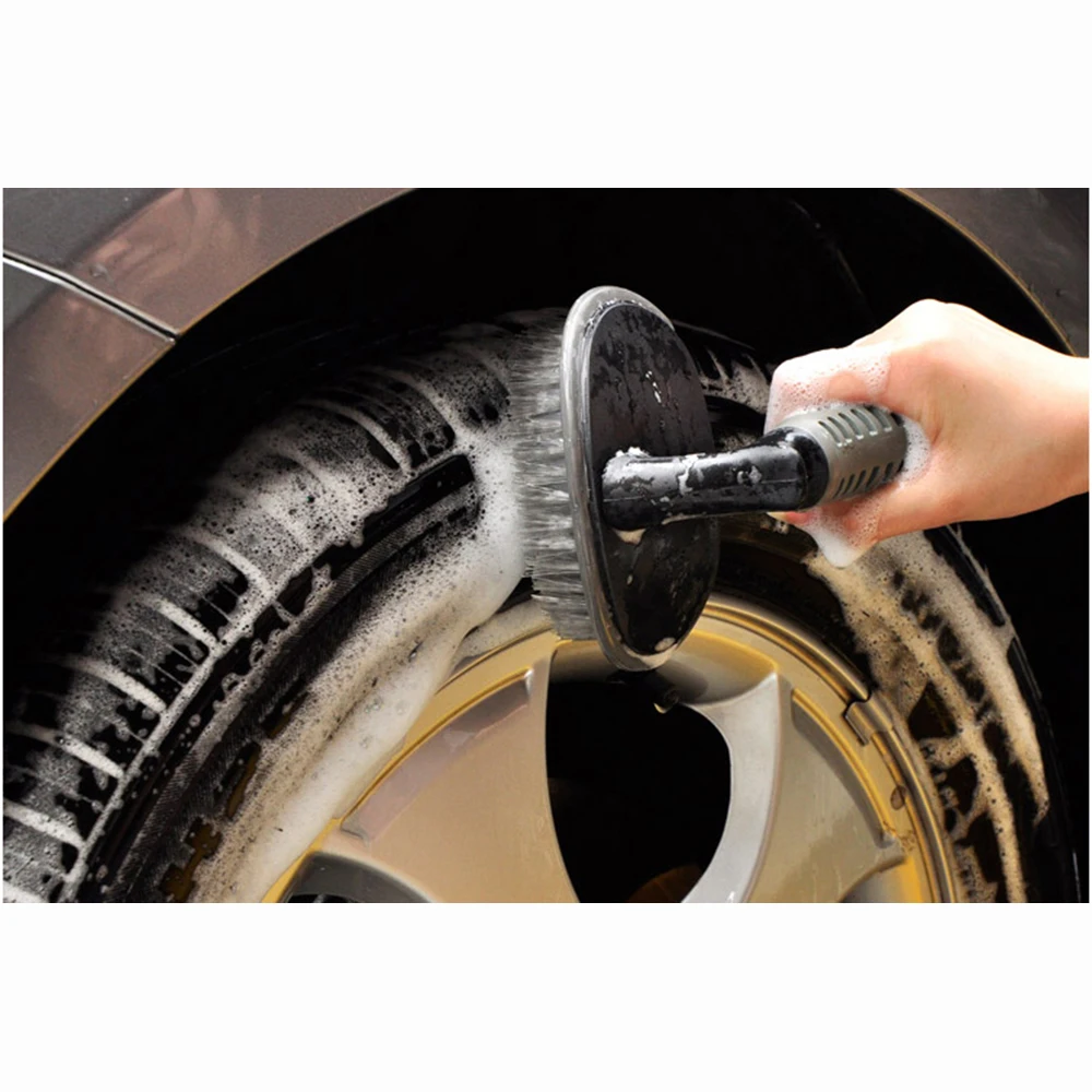 Car Wash Brush Extendable Ice Scraper Snow Foam Sponge Brush soft bristle dashboard soft hog boar hair car detailing brush