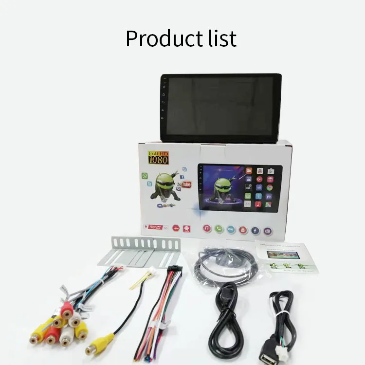 1din android auto elctronic car mp5 multimedia player monitor