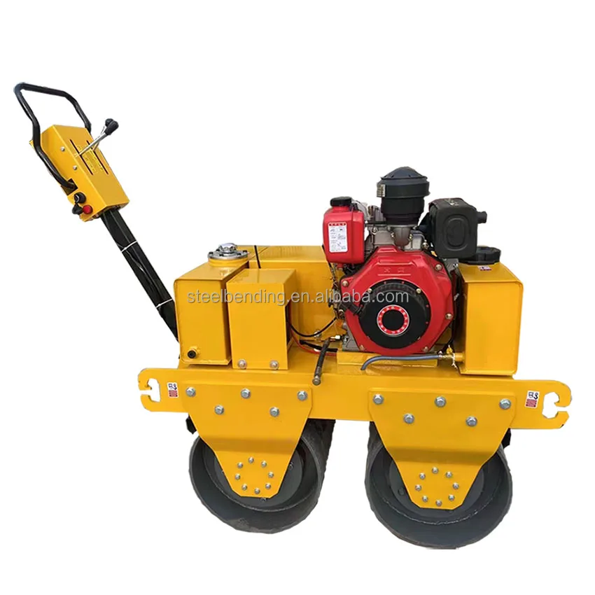 Mini road roller vibrator compactor sale hand held  Changfa diesel engine asphalt roller road roller